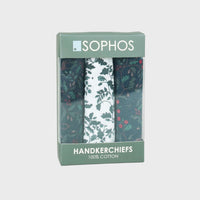 Rutland Heritage Print Cotton Handkerchief Set