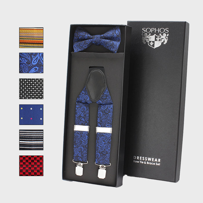 Assorted Brace & Bow Tie Gift Sets