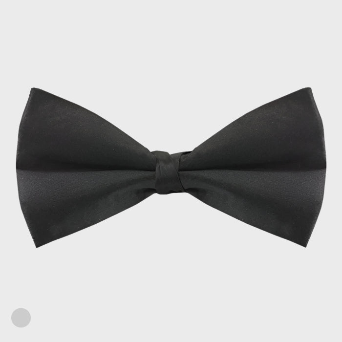 Black Silk Bow Tie