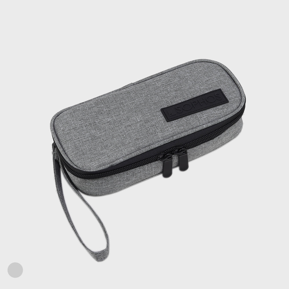 Grey Insulin Cooler Pouch