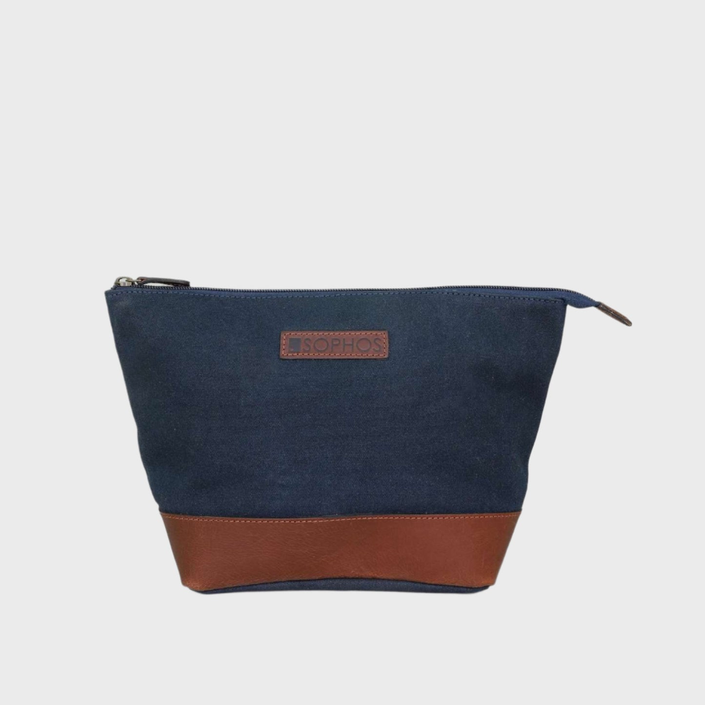 Waxed Canvas Triangle Washbag