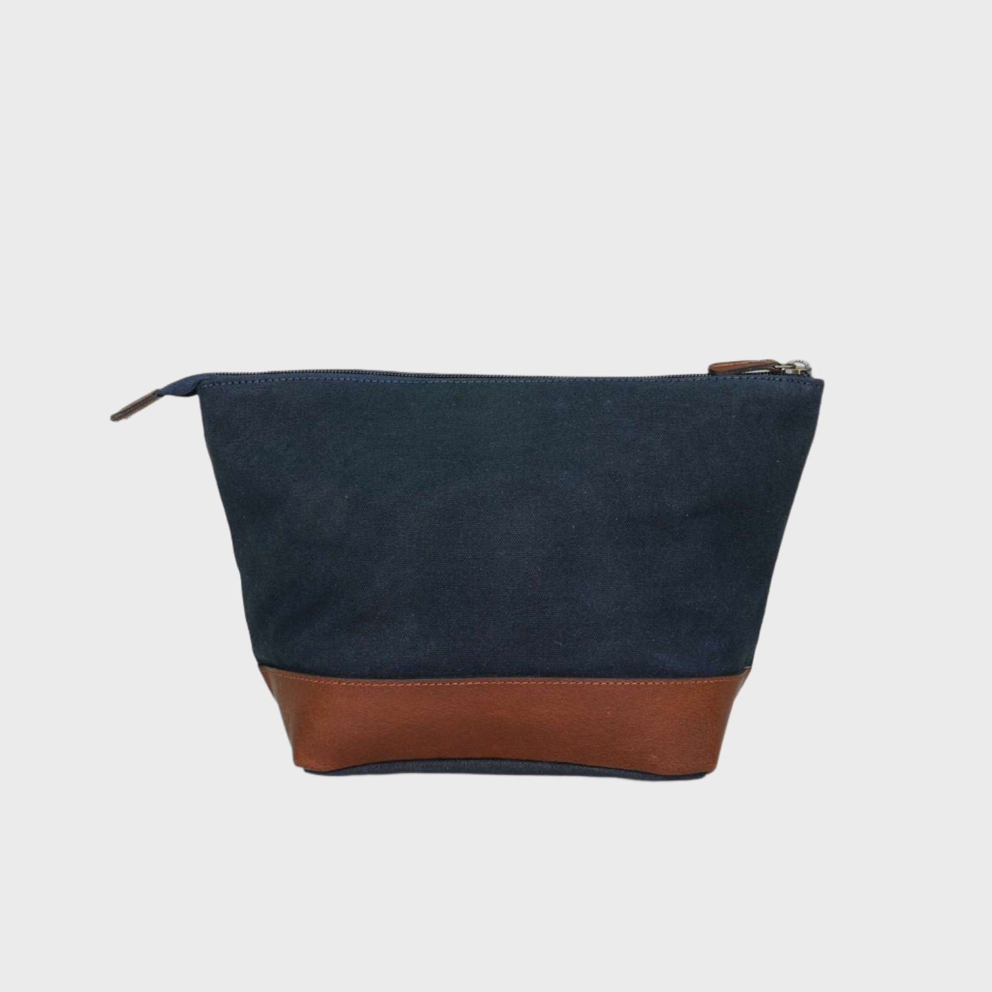 Waxed Canvas Triangle Washbag