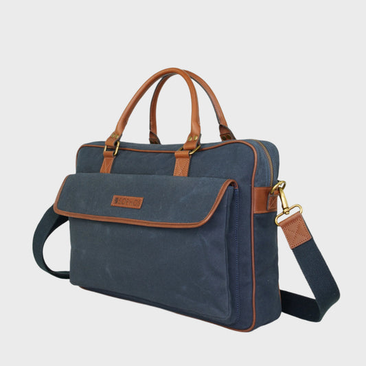 Waxed Canvas Briefcase