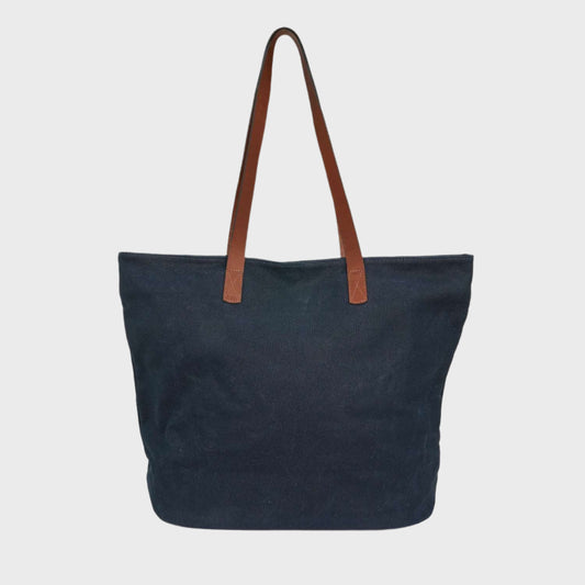 Waxed Canvas Tote Bag