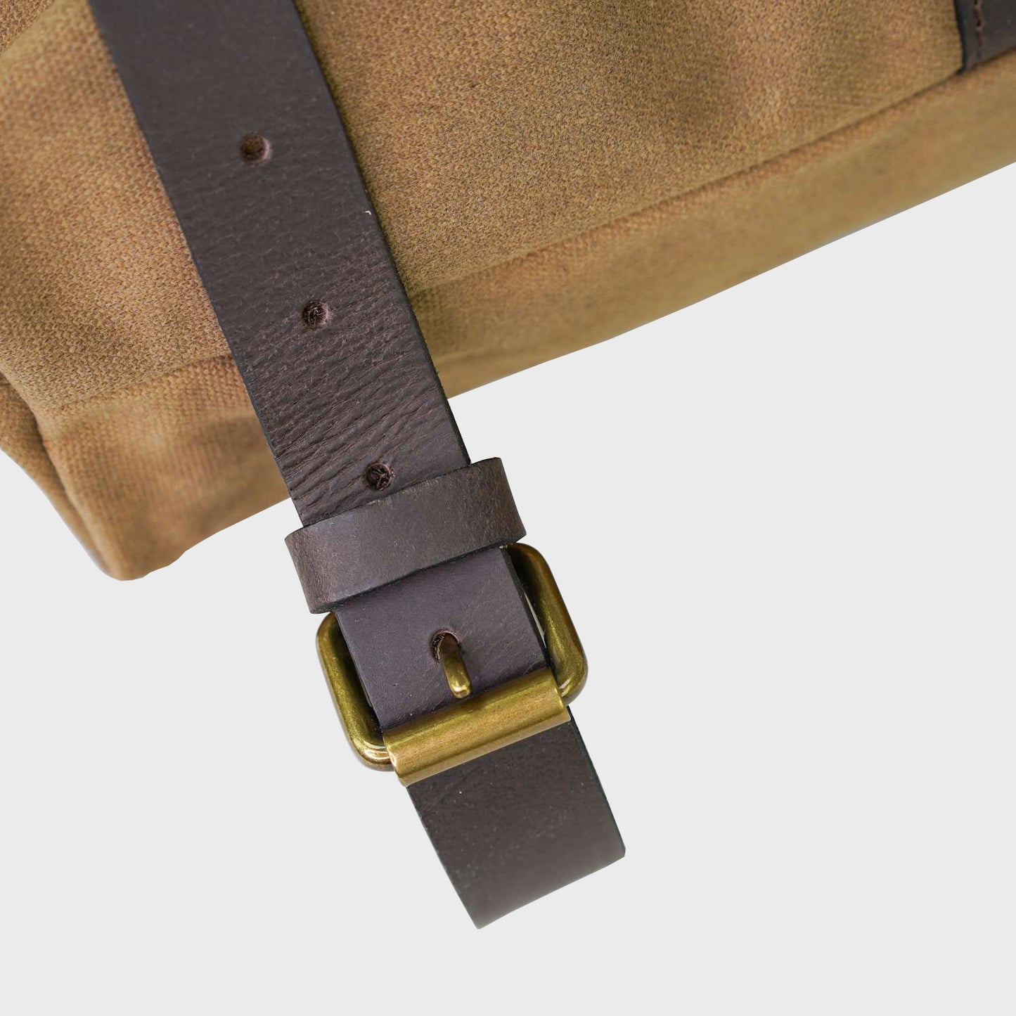 Waxed Canvas Roll Top Rucksack