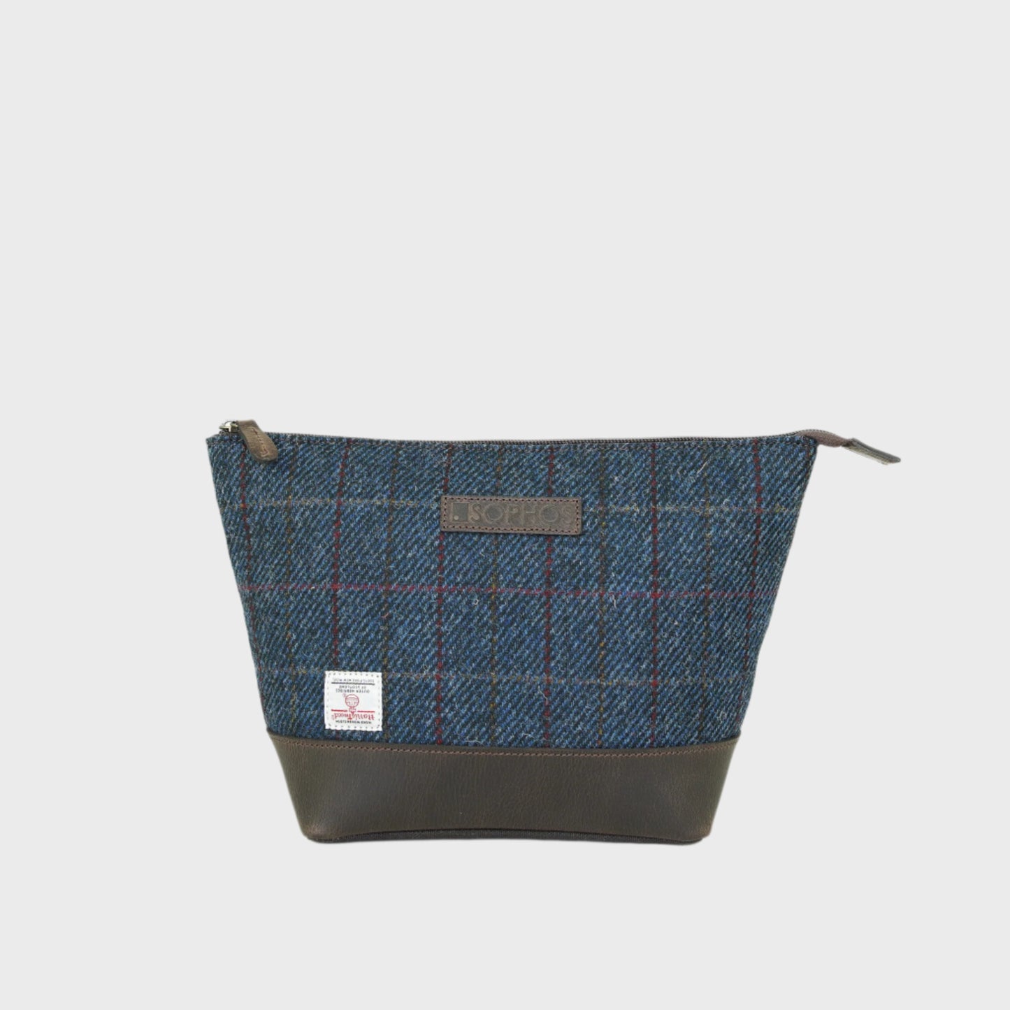 Harris Tweed Triangle Washbag