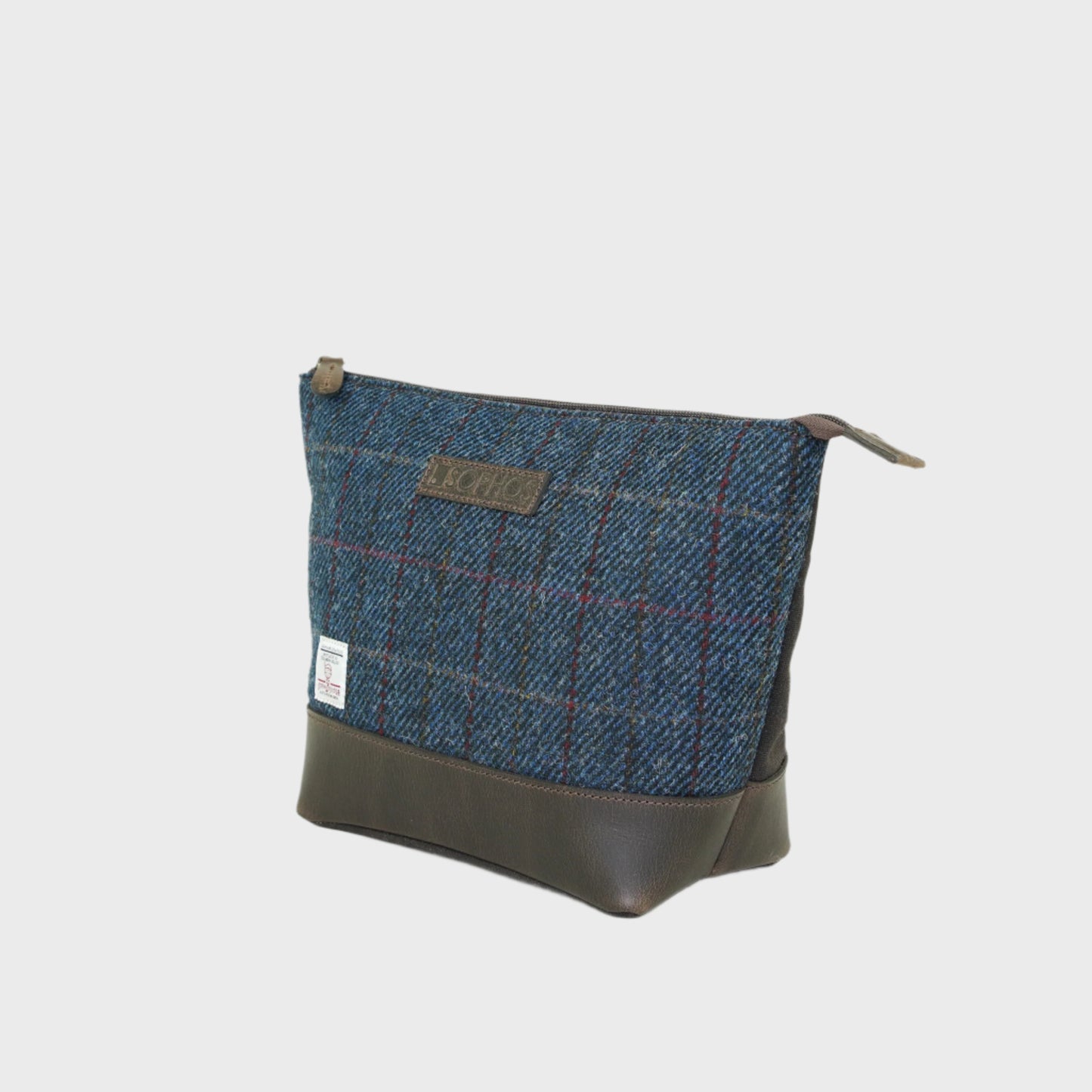 Harris Tweed Triangle Washbag