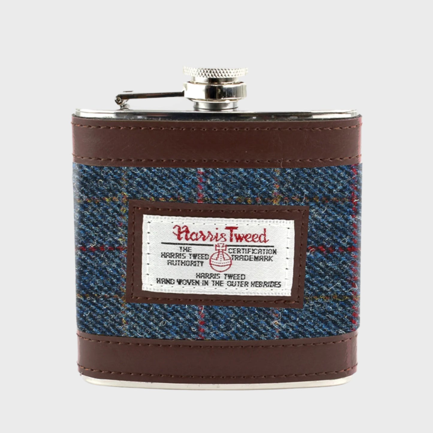 Harris Tweed 6oz Hip Flask