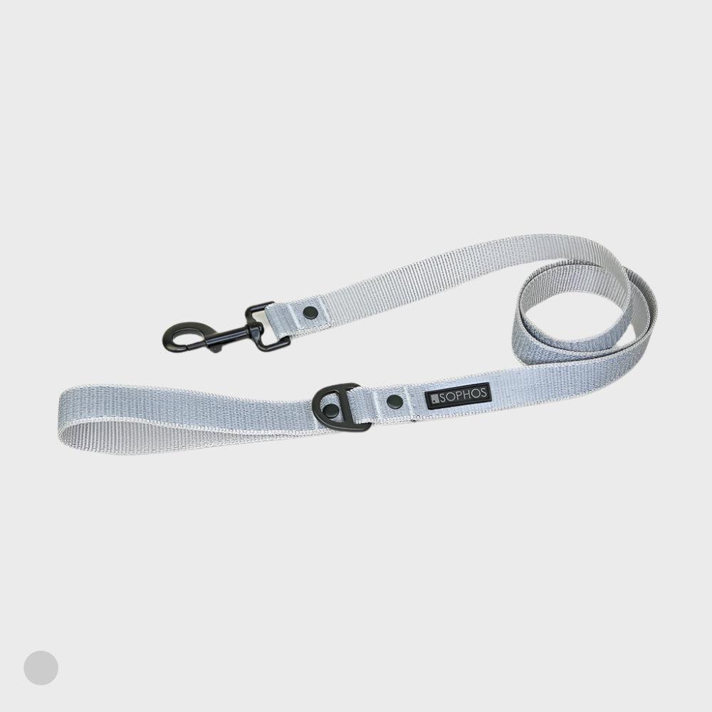 Reflective Grey Dog Lead