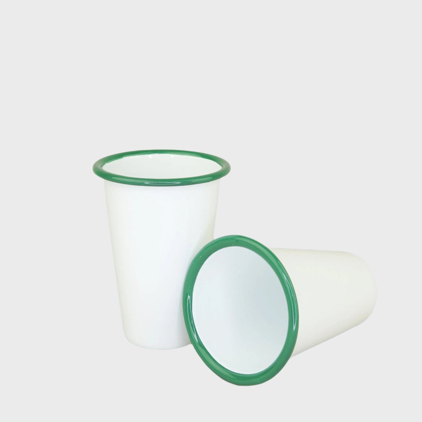 Twin Pack Enamel 400ml Tumblers