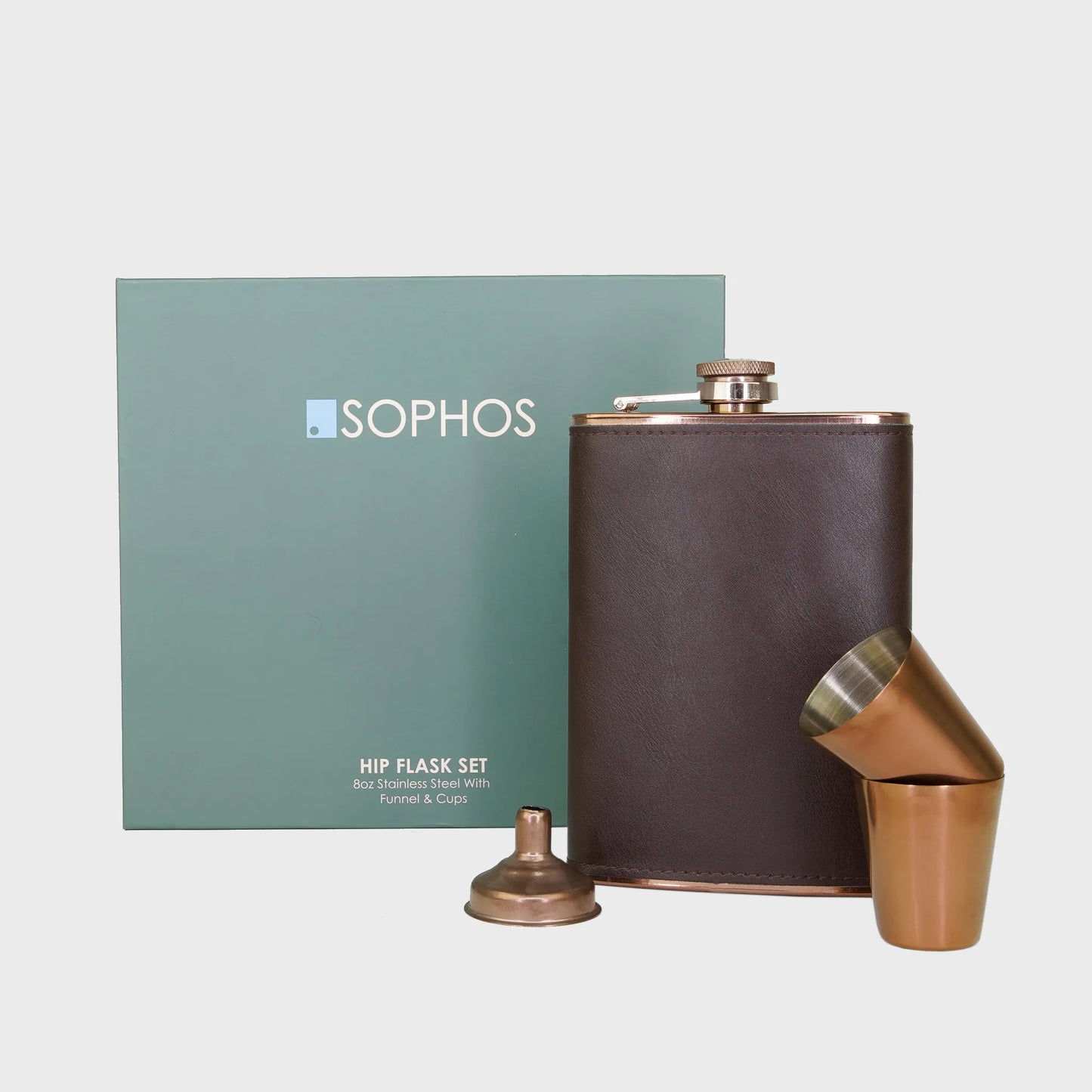 4 Piece Hip Flask Set