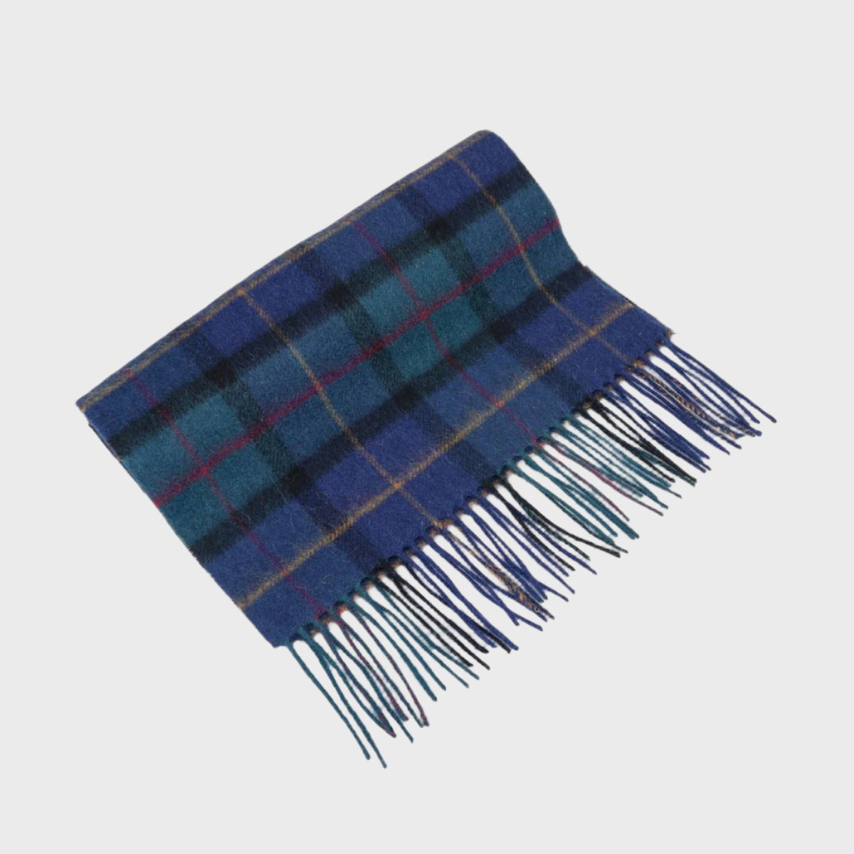 Fell Check Woollen Scarf