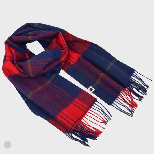 Fell Check Woollen Scarf