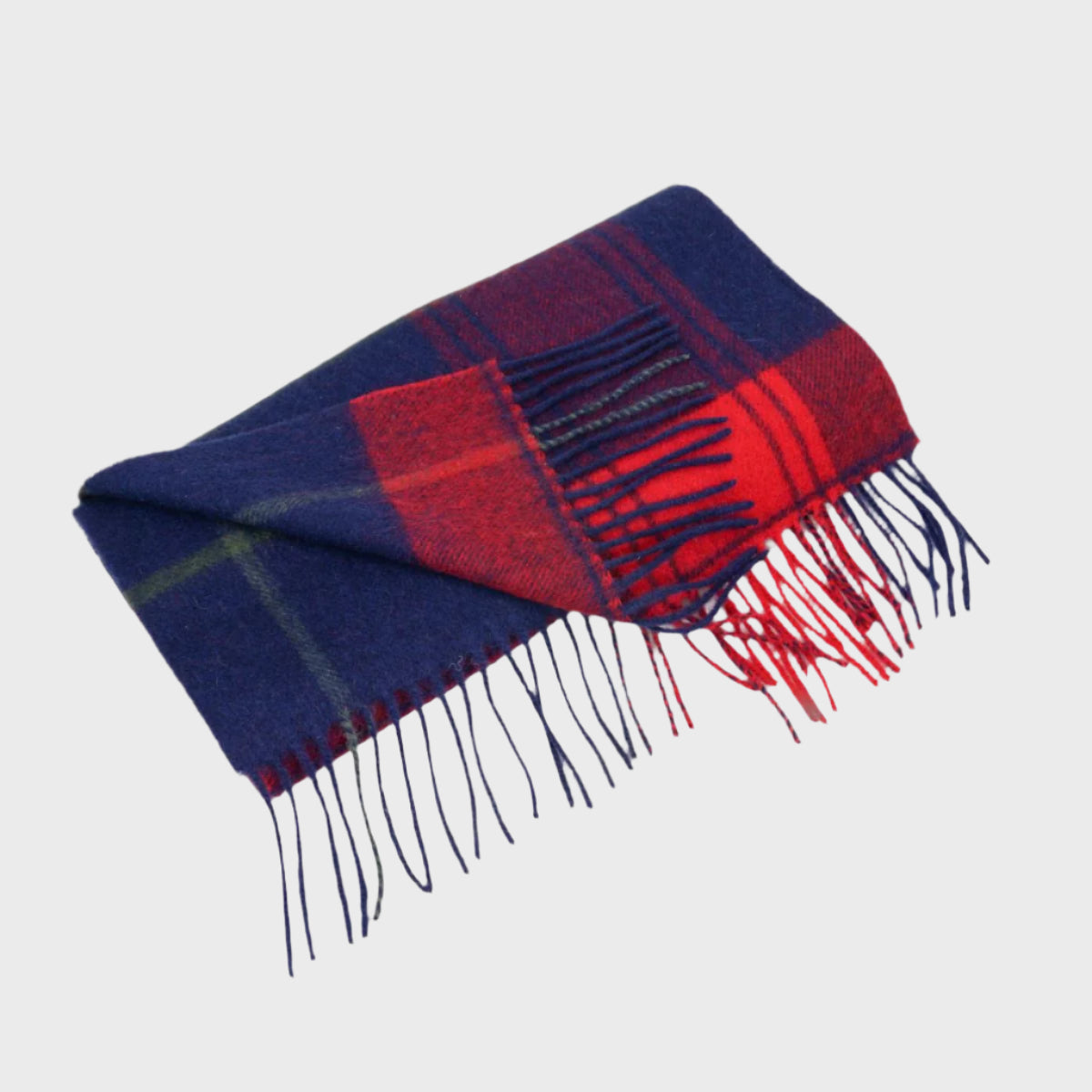 Fell Check Woollen Scarf