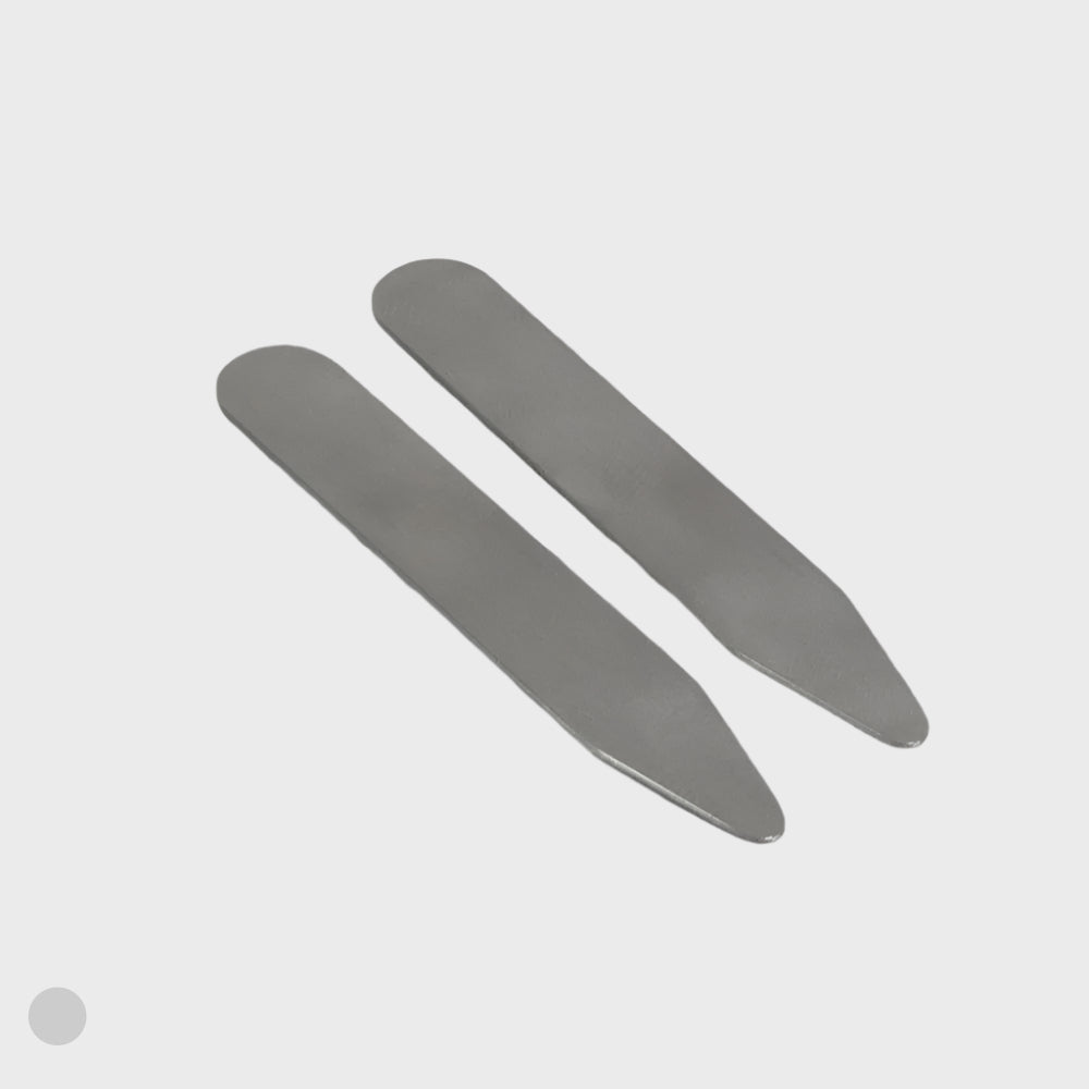 7cm Brushed Nickel Collar Stiffener