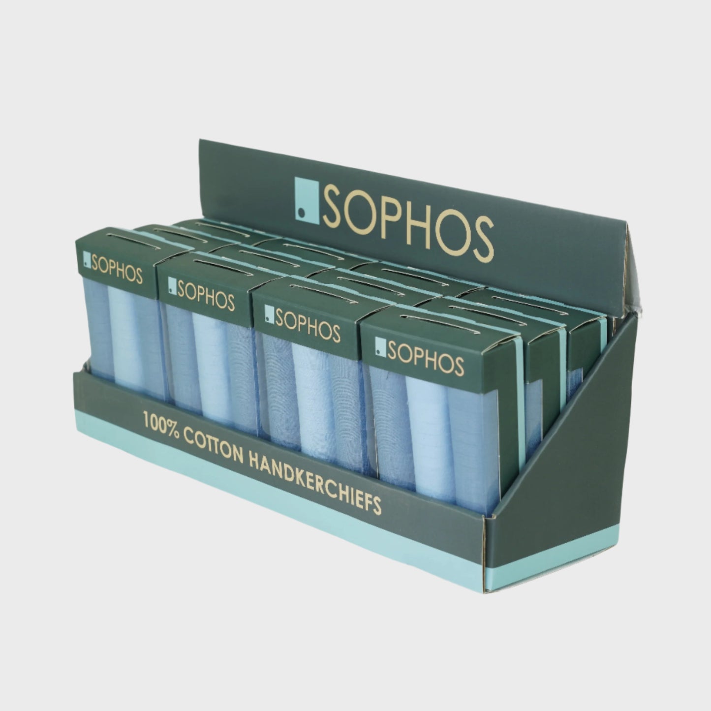 Air Force Blue / Light Blue Handkerchiefs - Pack of 3