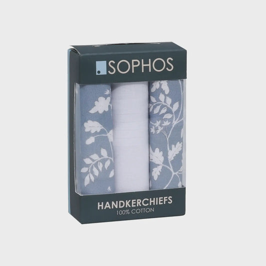 Rutland Heritage Print Cotton Handkerchief Set