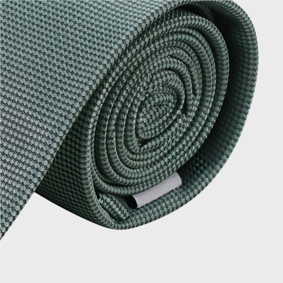Plain Waffle Microfibre Tie