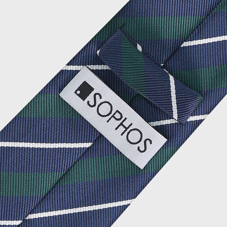 Henley Striped Microfibre Tie