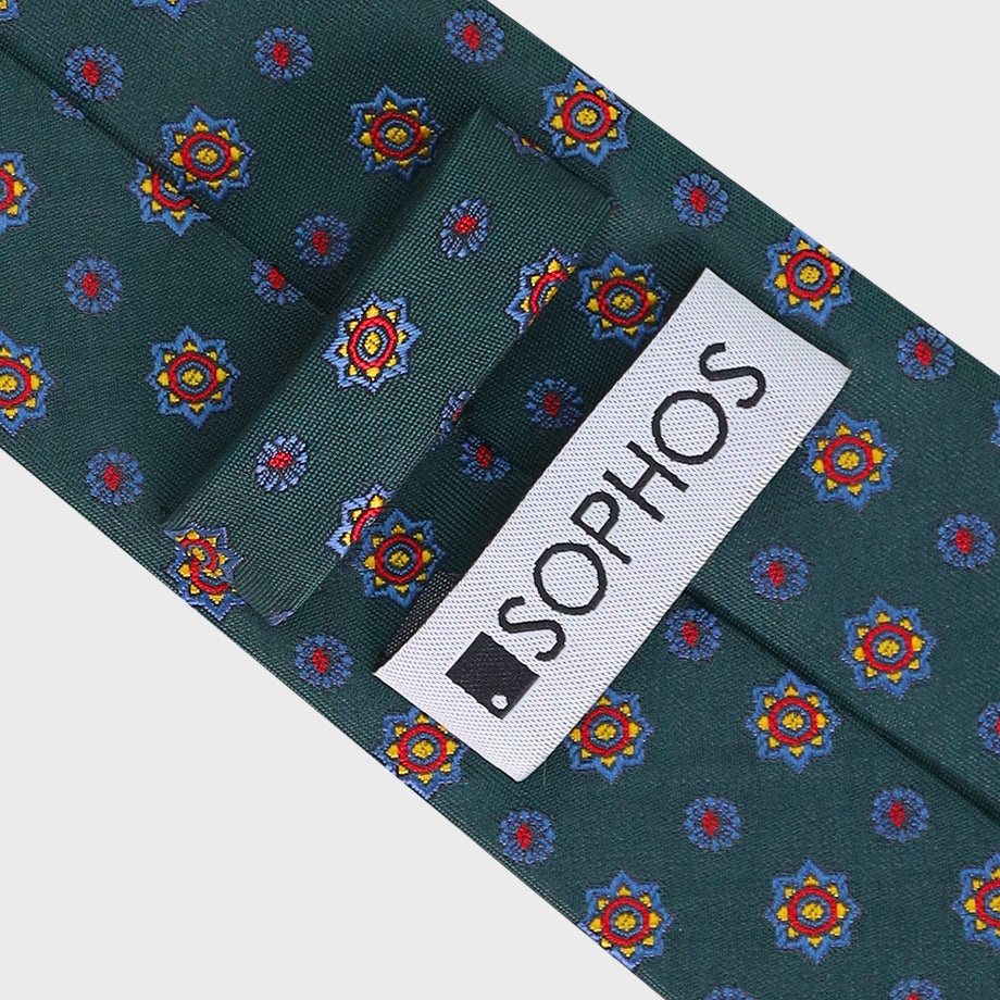 Foulard Embroidered Tie