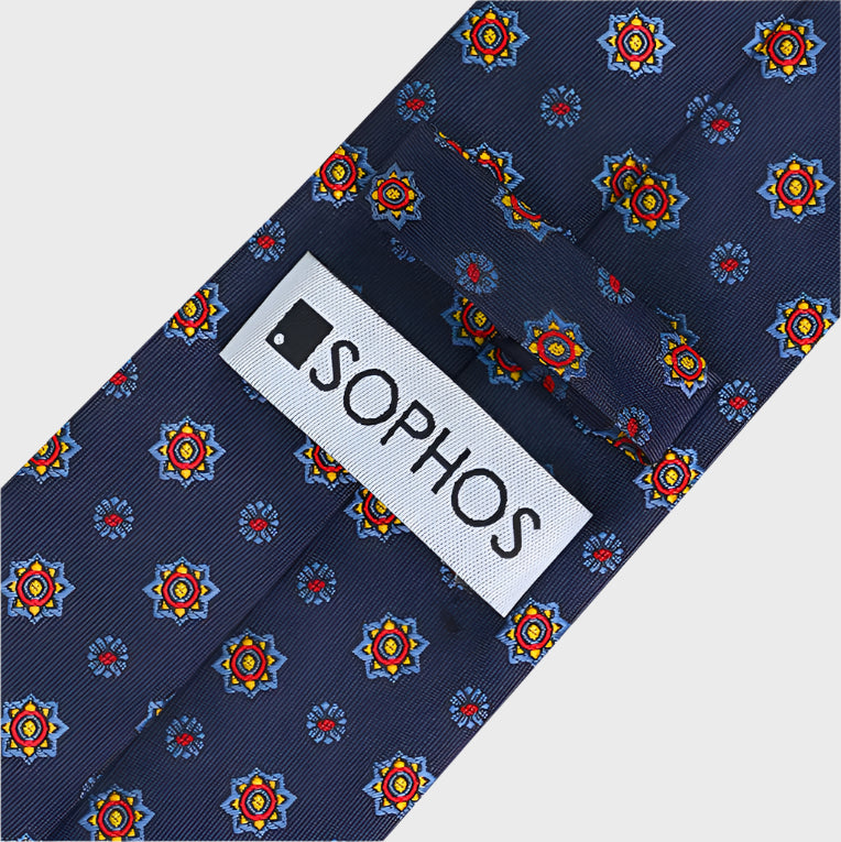 Foulard Embroidered Tie