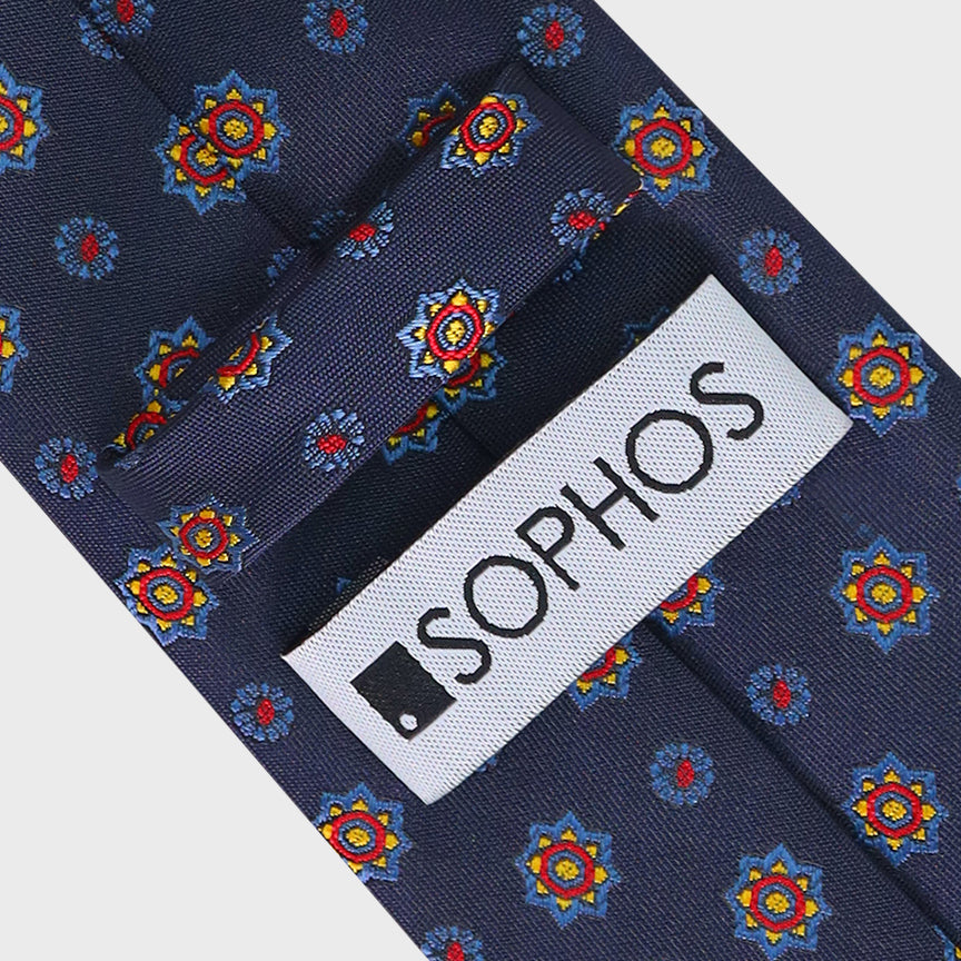 Foulard Embroidered Tie