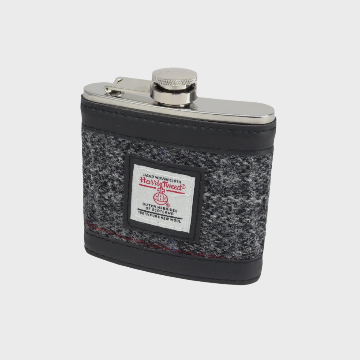 Harris Tweed 6oz Hip Flask
