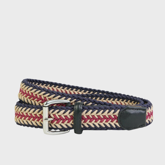 Sheringham Chevron Weave Elastic Web Belt