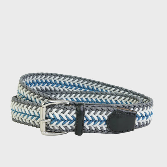 Sheringham Chevron Weave Elastic Web Belt