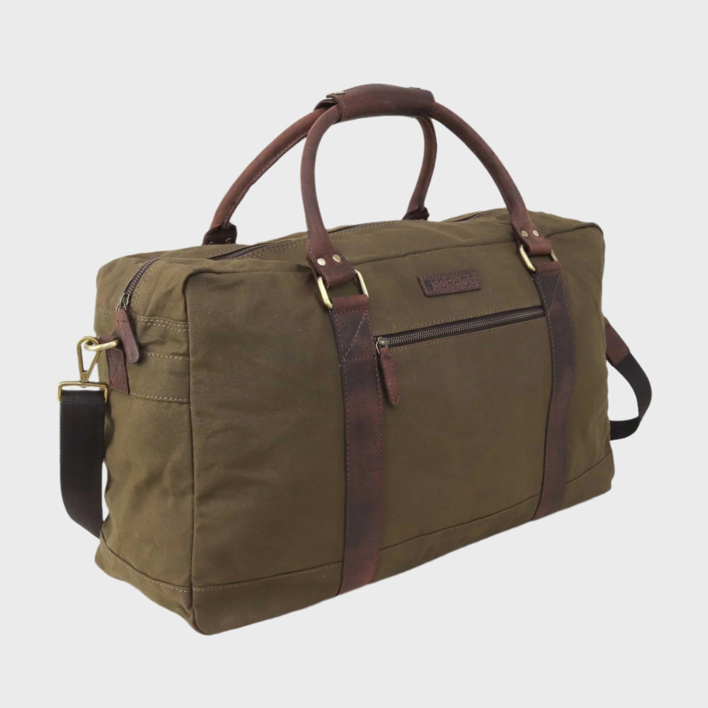Waxed Canvas Holdall
