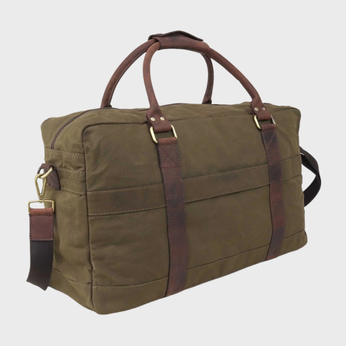 Waxed Canvas Holdall