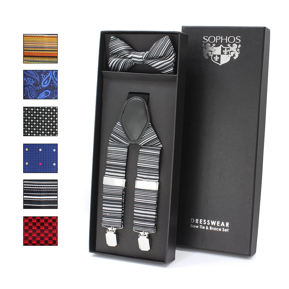 Assorted Brace & Bow Tie Gift Sets
