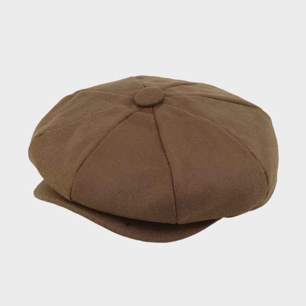 Plain Eight Piece Cap