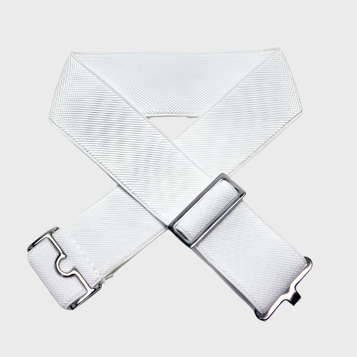 White Mens Garters