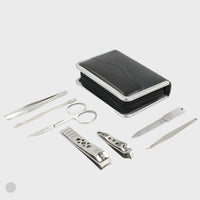 Black Saffiano Medium-Sized Manicure Set