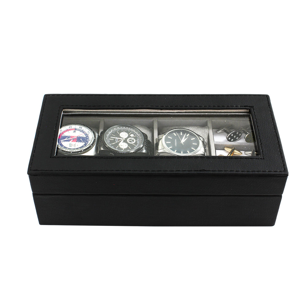 Black Watch Box with 3 Sections