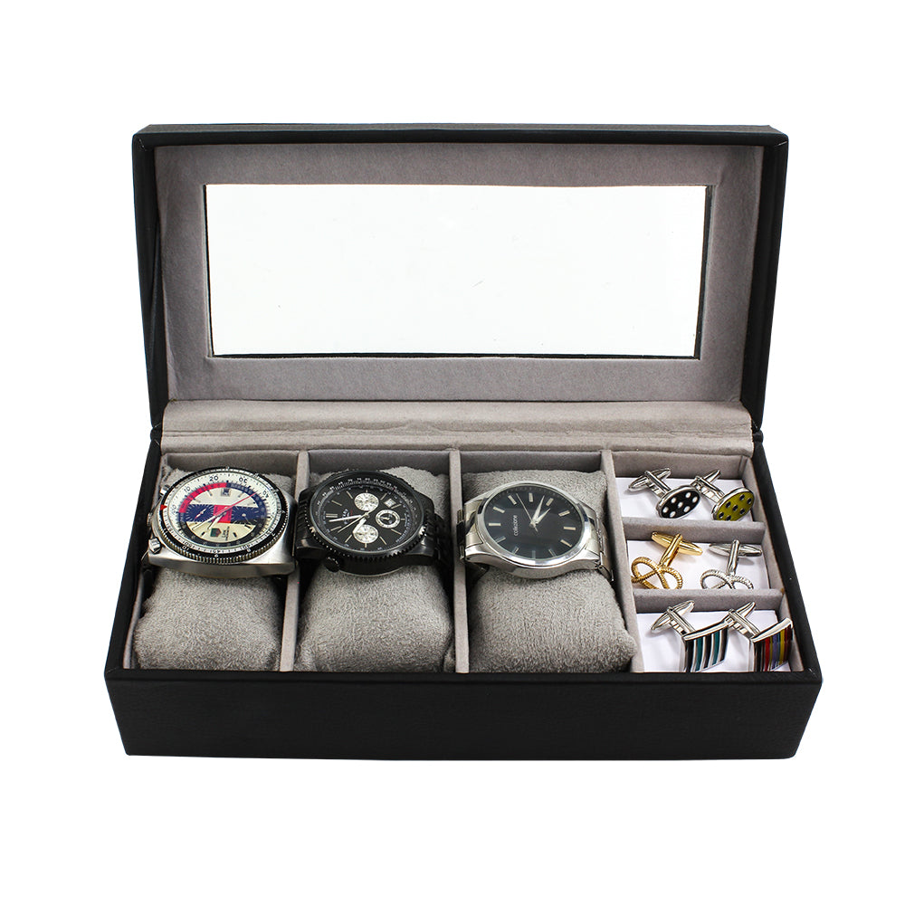 Black Watch Box with 3 Sections