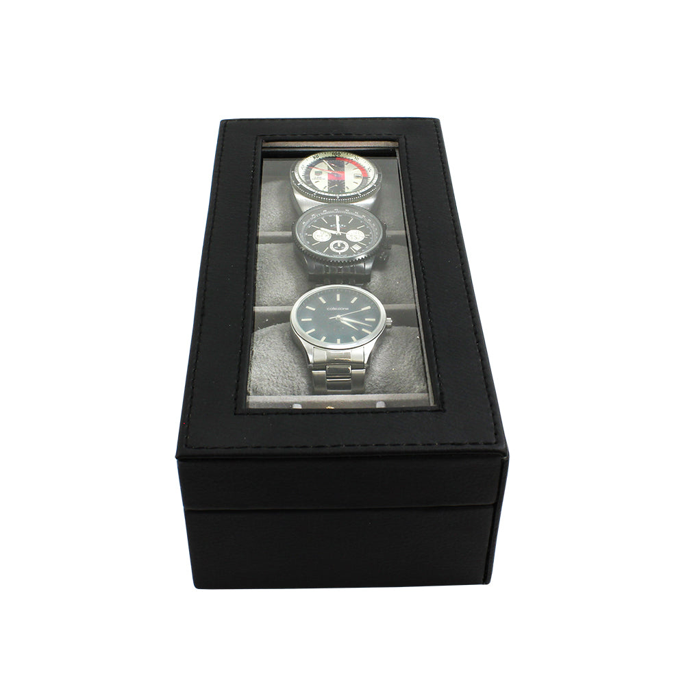 Black Watch Box with 3 Sections