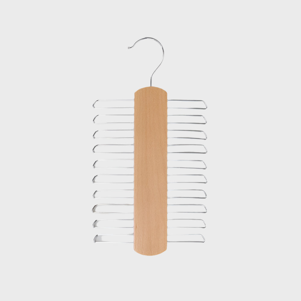 20 Hook Tie Rack