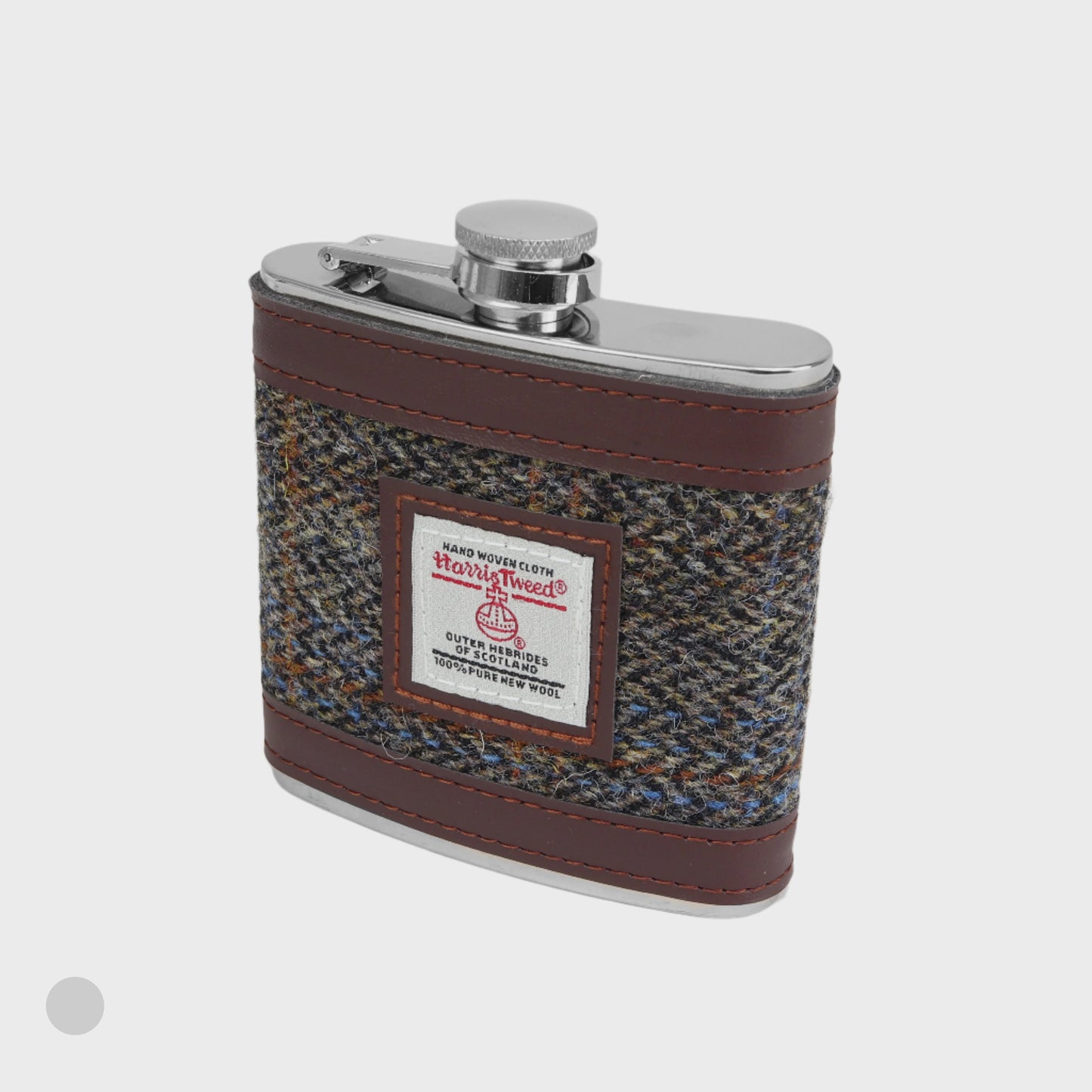 Harris Tweed 6oz Hip Flask
