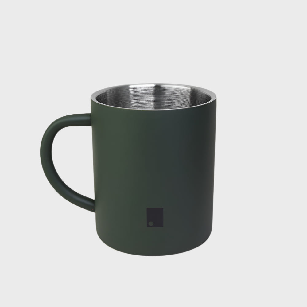 250 ml Matte Stainless Steel Insulated Mug Set