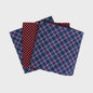 Blue Check/Red Spot Handkerchiefs
