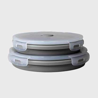 2 Piece Large Collapsible Bowl Set