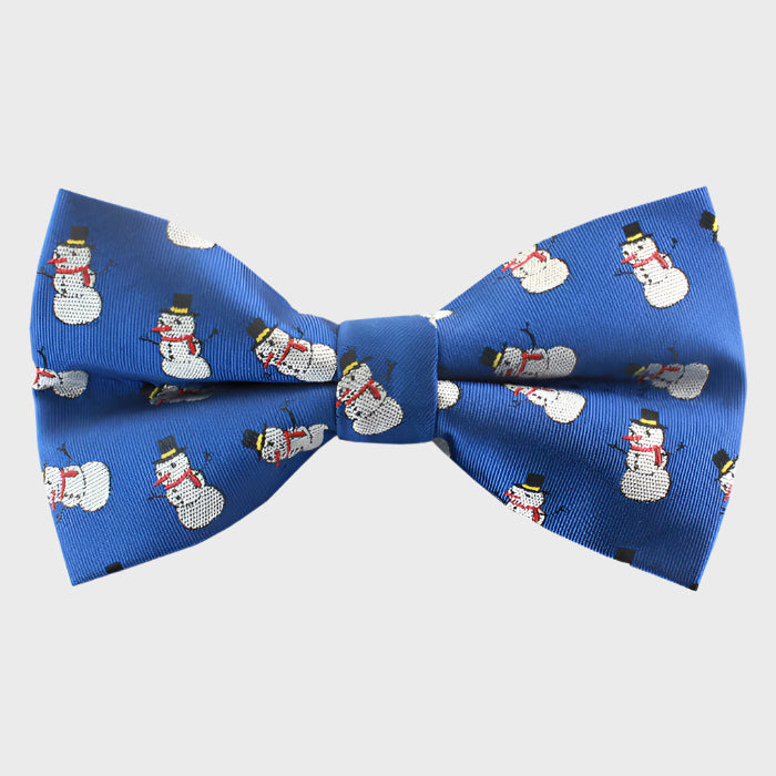 Pack of 12 Novelty Xmas Bow Ties - Mixed Designs