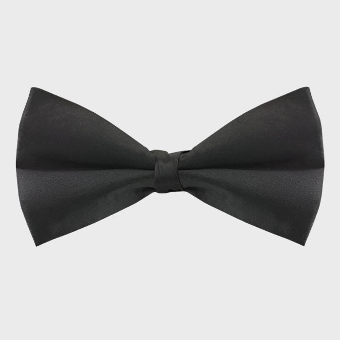 Black Silk Bow Tie