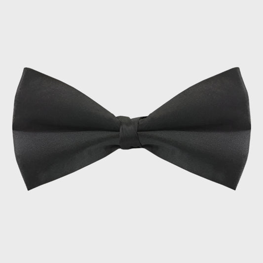 Black Silk Bow Tie