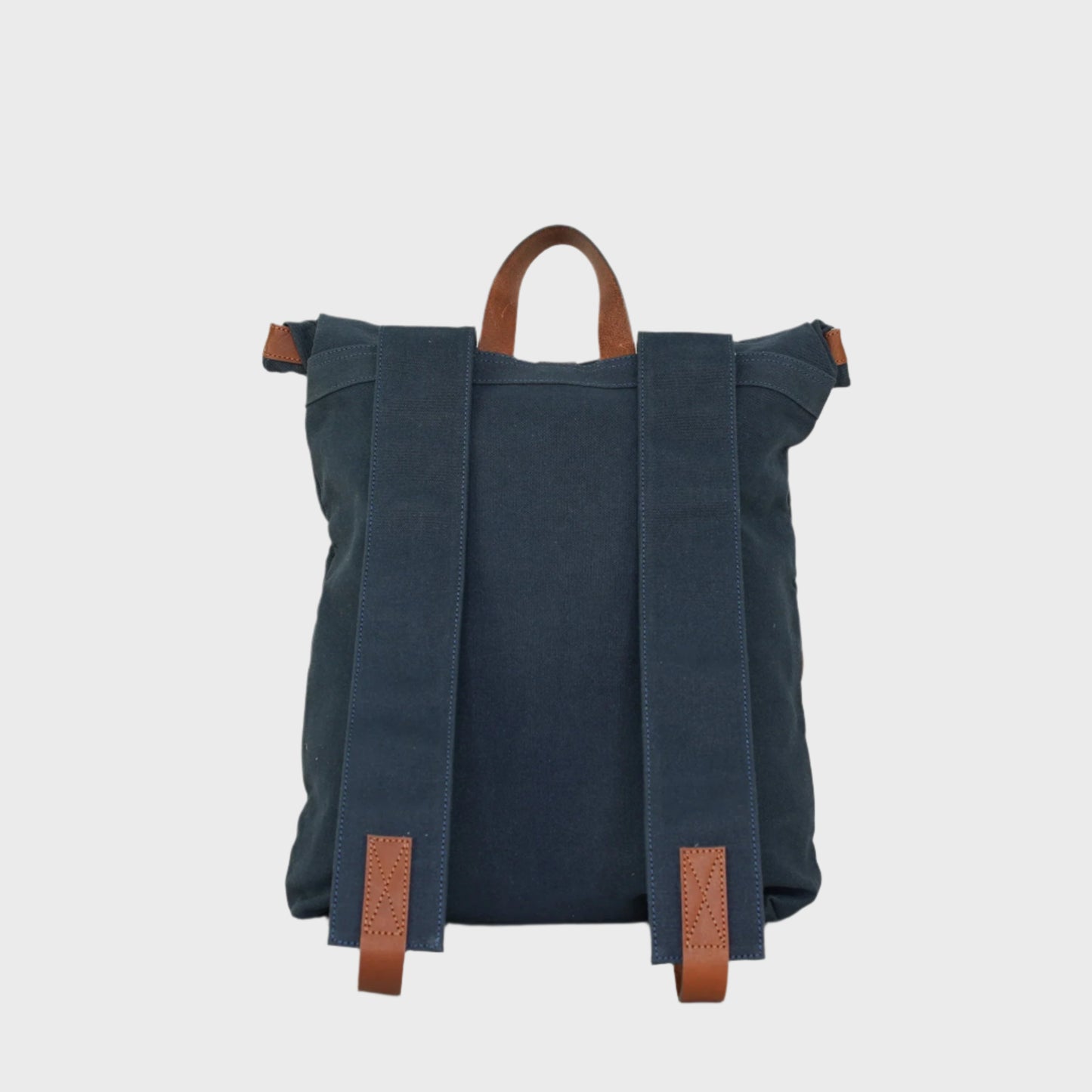 Waxed Canvas Roll Top Rucksack