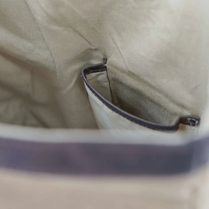 Waxed Canvas Roll Top Rucksack