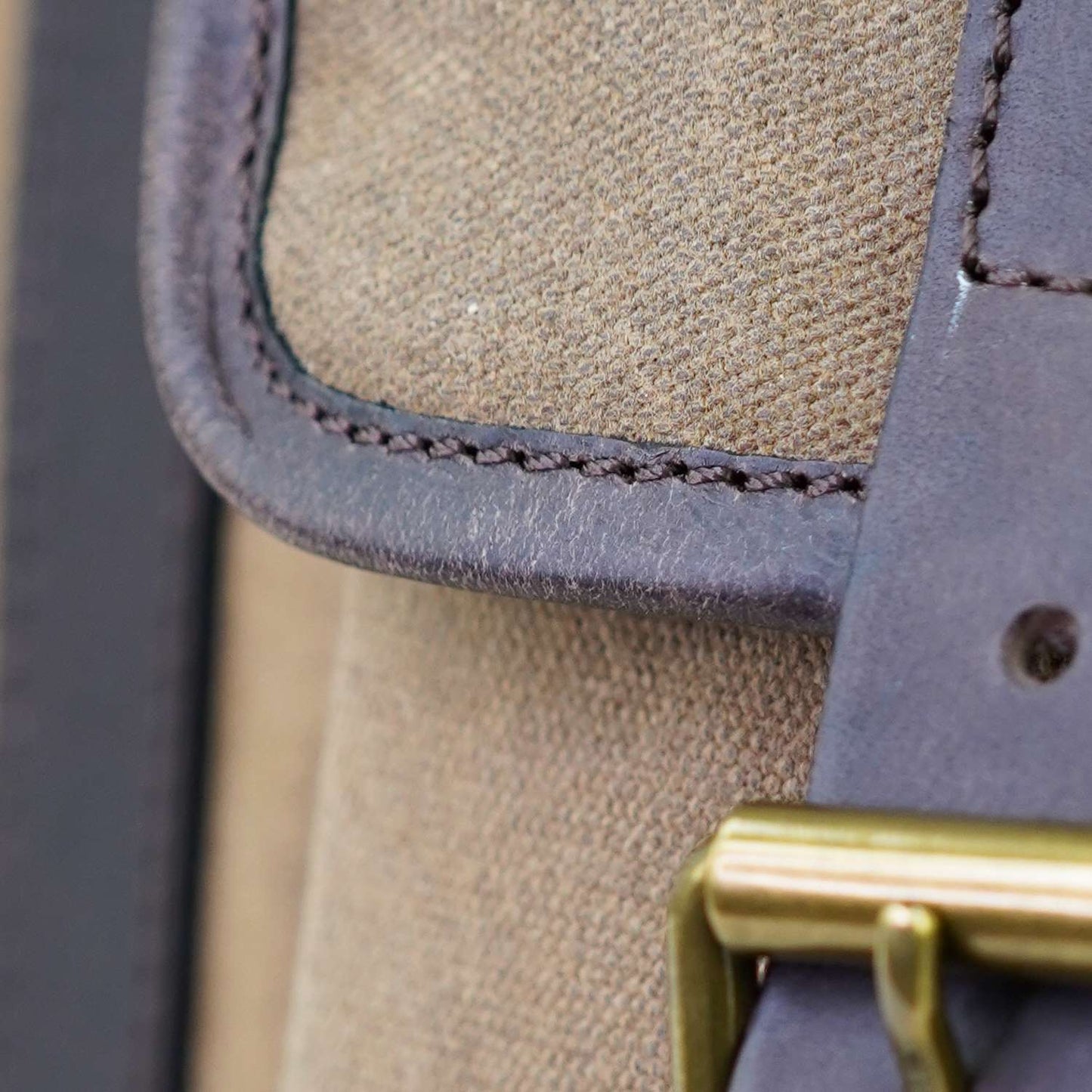 Waxed Canvas Roll Top Rucksack