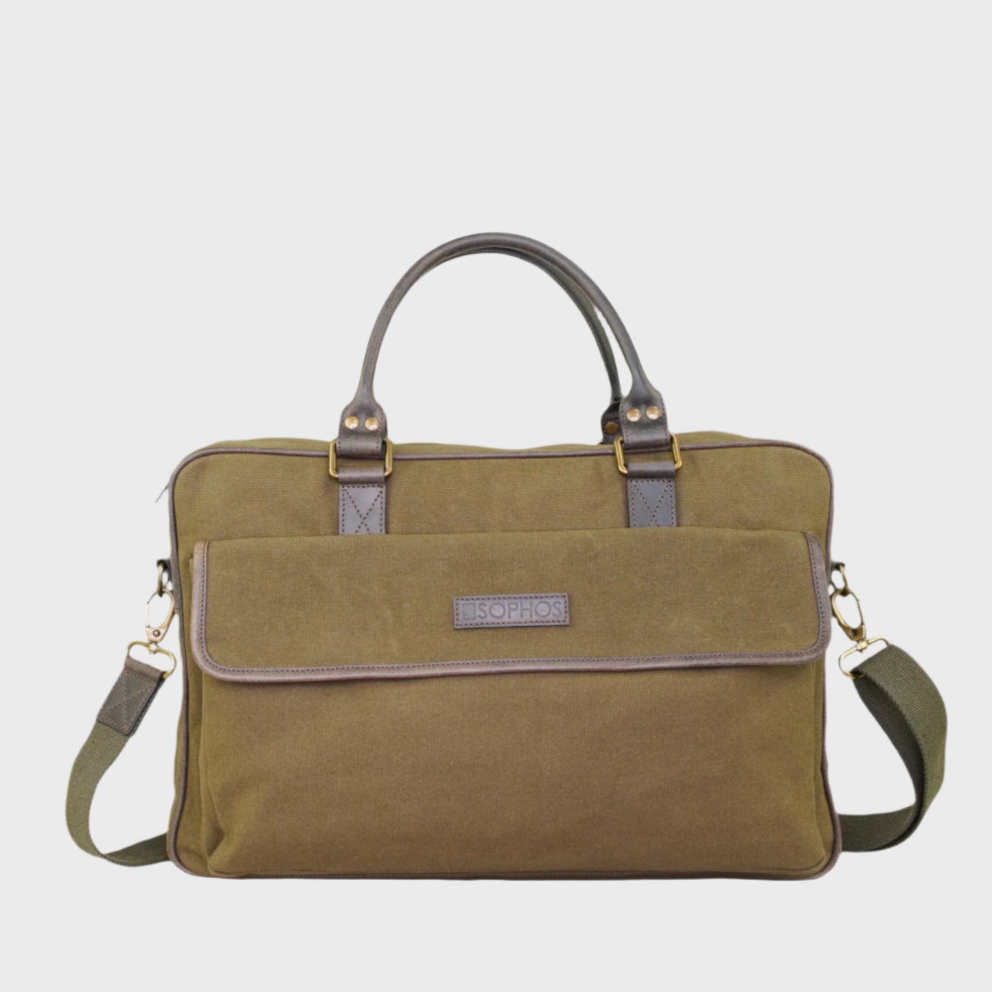 Waxed Canvas Briefcase